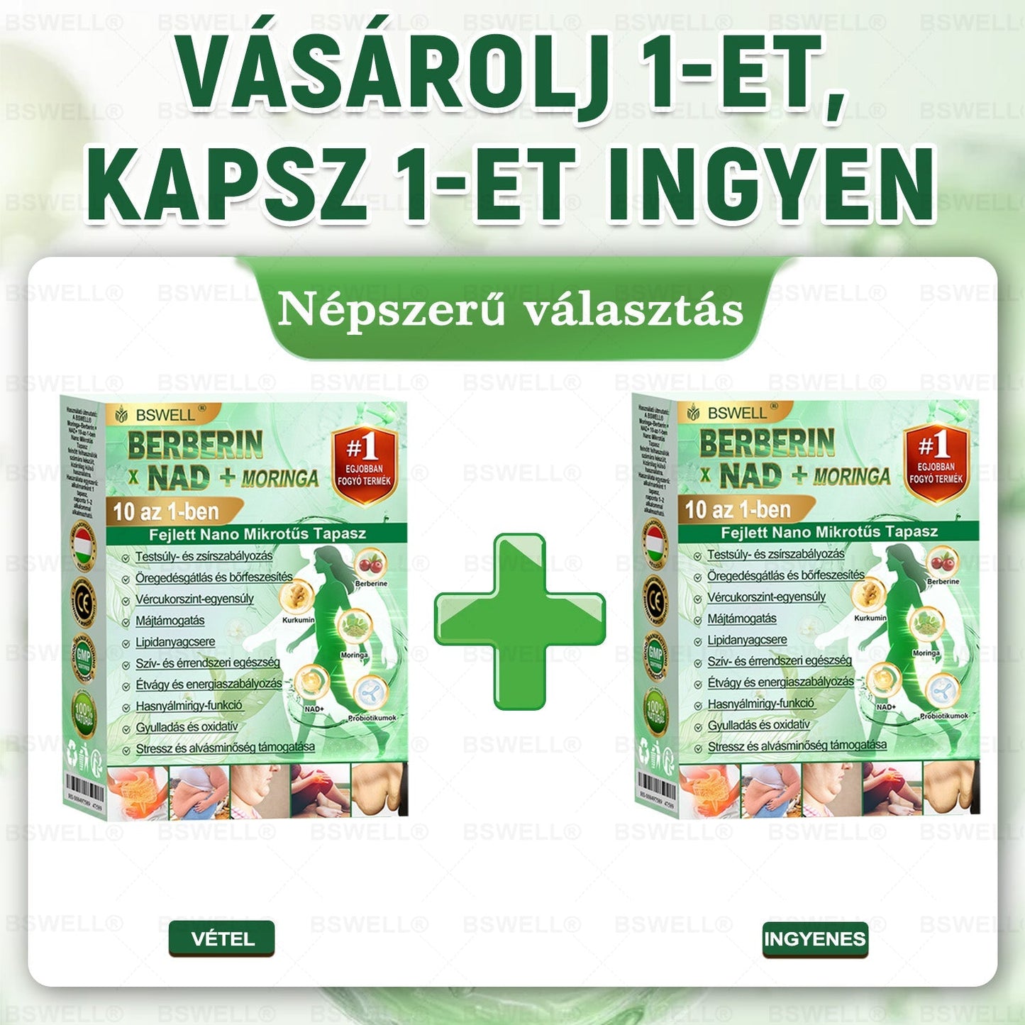👩‍⚕️BSWELL® Nano mikrotűs karcsúsító tapasz (Naponta egyszer már 28 napon belül látható változások láthatók) Alkalmas: elhízás kezelésére, szív- és érrendszeri egészségre, cukorbetegség kezelésére, alvási apnoéra és bélrendszeri problémákr🔥