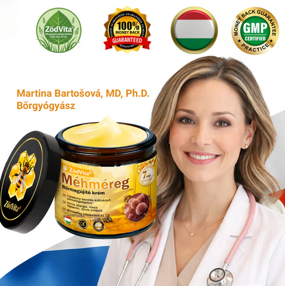 👍🔥🔥ZödVita® Méhméreg Bőr Helyreállító Krém (👨‍⚕‍CE Tanúsítvány)👍👍